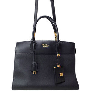 Prada Esplanade Tote Saffiano bag Black